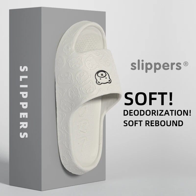 Non-Slip Slippers for Women Outdoor Wear 2024 New Indoor Home Sandals Female Summer Eva