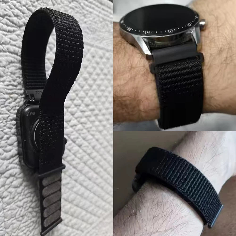 Nylon Strap For Xiaomi Watch 5/ 2 Pro/color 2/S1 Active S2 S3 S4 Sport Braided Bracelet For Xiaomi Watch 22mm Breathable Bands