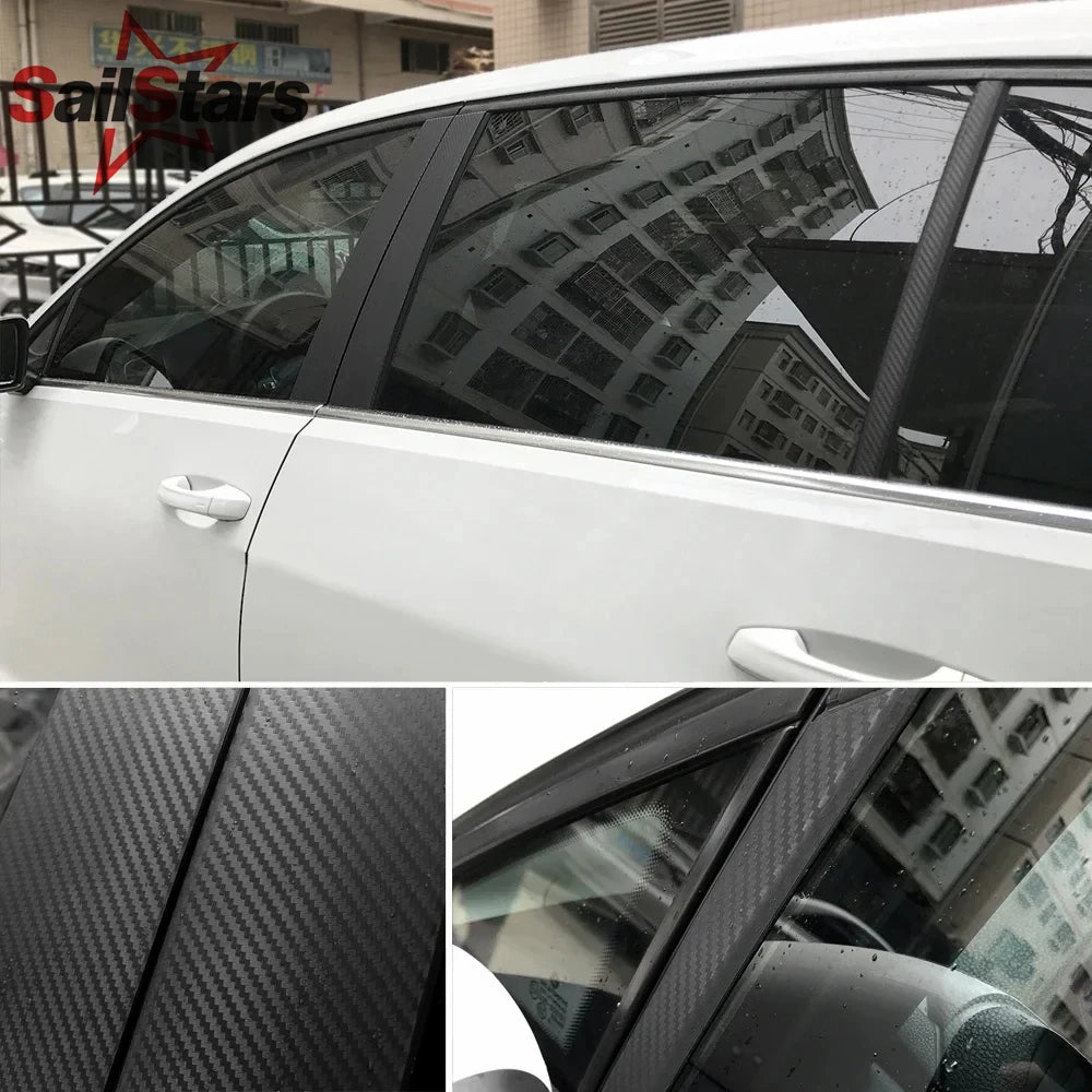 3D 4D 5D 6D Carbon Fiber Vinyl Wrap Car Stickers DIY Waterproof Wrapping Foil Auto Accessories Motorcycle Decal