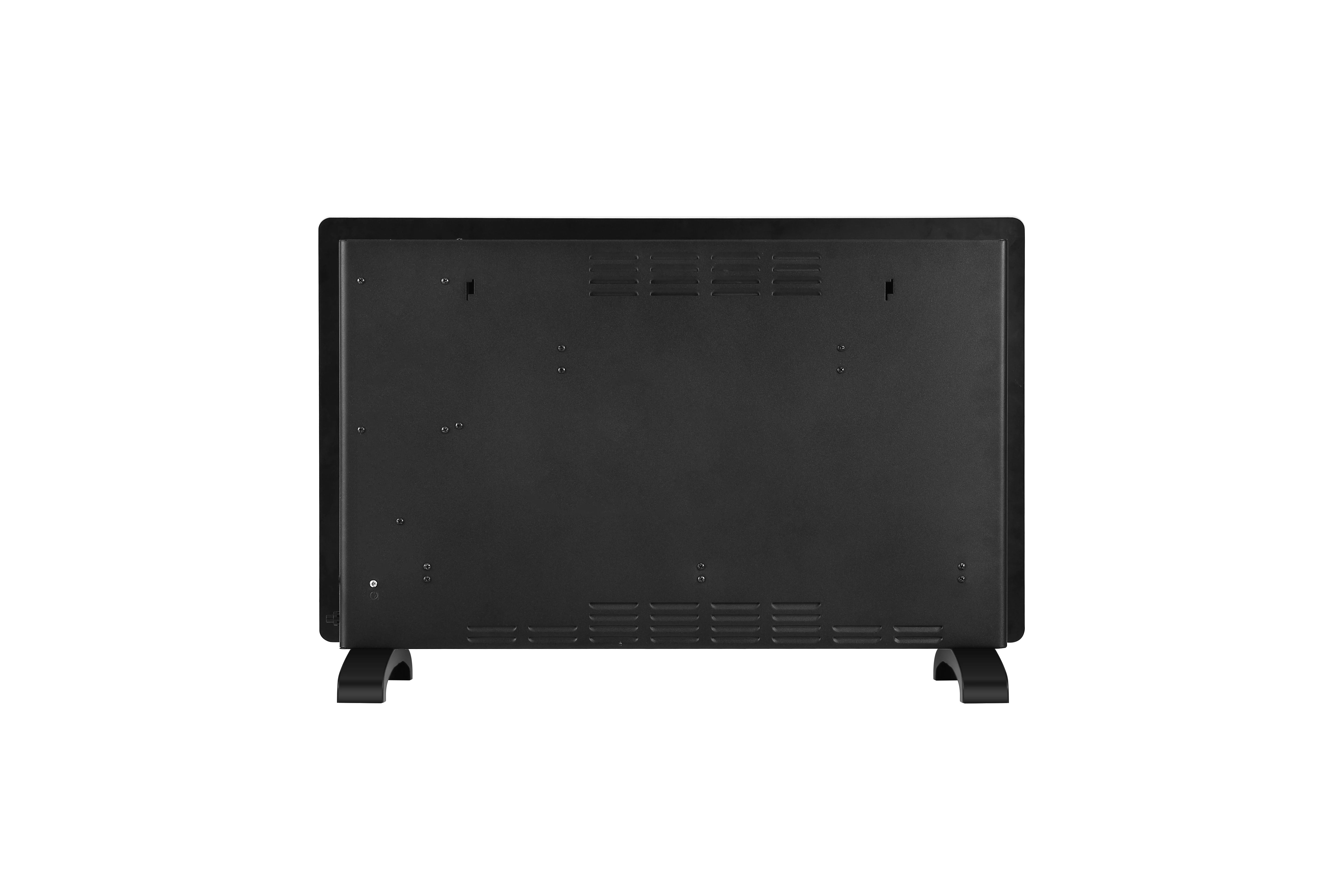 Home Bathroom Glass Convector Electric Wall Heater with Wifi App Control