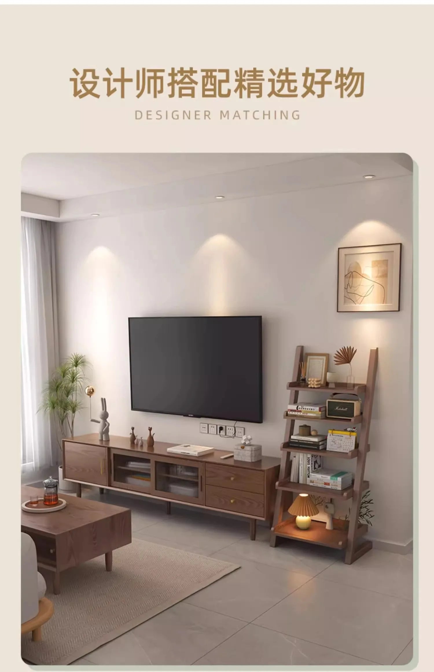 Modern Premium Living Room Cabinets Simple Rustic Bedroom Display Bookshelf Unique Trendy Armários Abertos Furniture For Home
