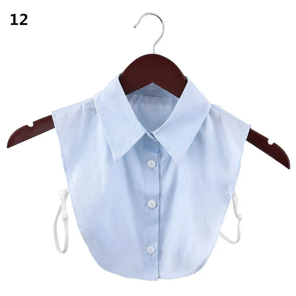 New Lapel Fake Collar Vintage Detachable Shirt False Collar for Women Blouse Sweater Lapel Top Neckwear Ties Clothes Accessories