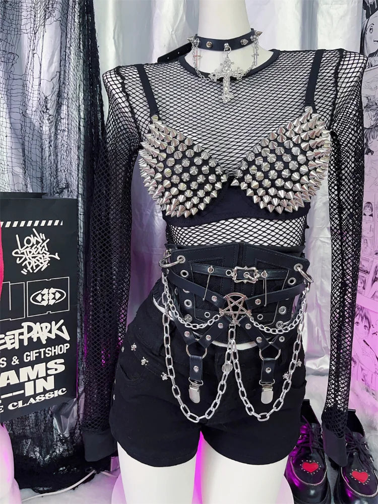 New Underwear Bras Newest Sexy Lingerie Women'S Rhinestone Cover Bra Top Silver Plunge Wire Free Bralete Fashion Sequined