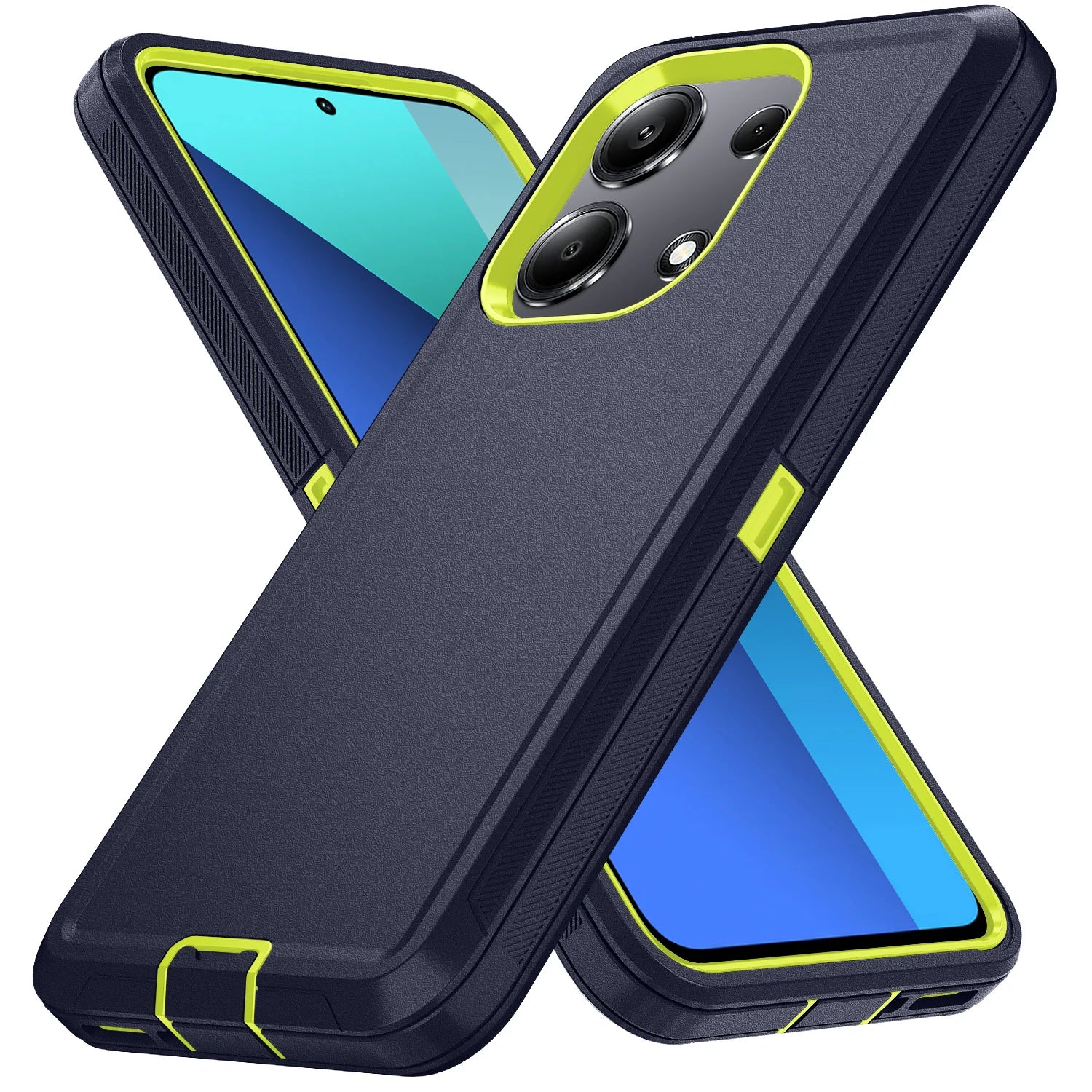 Armor Shockproof Dustproof Case For Xiaomi Poco M6 X6 Pro Redmi Note 12 Anti-Scratch Rugged Protective Cover For Redmi 12 4G