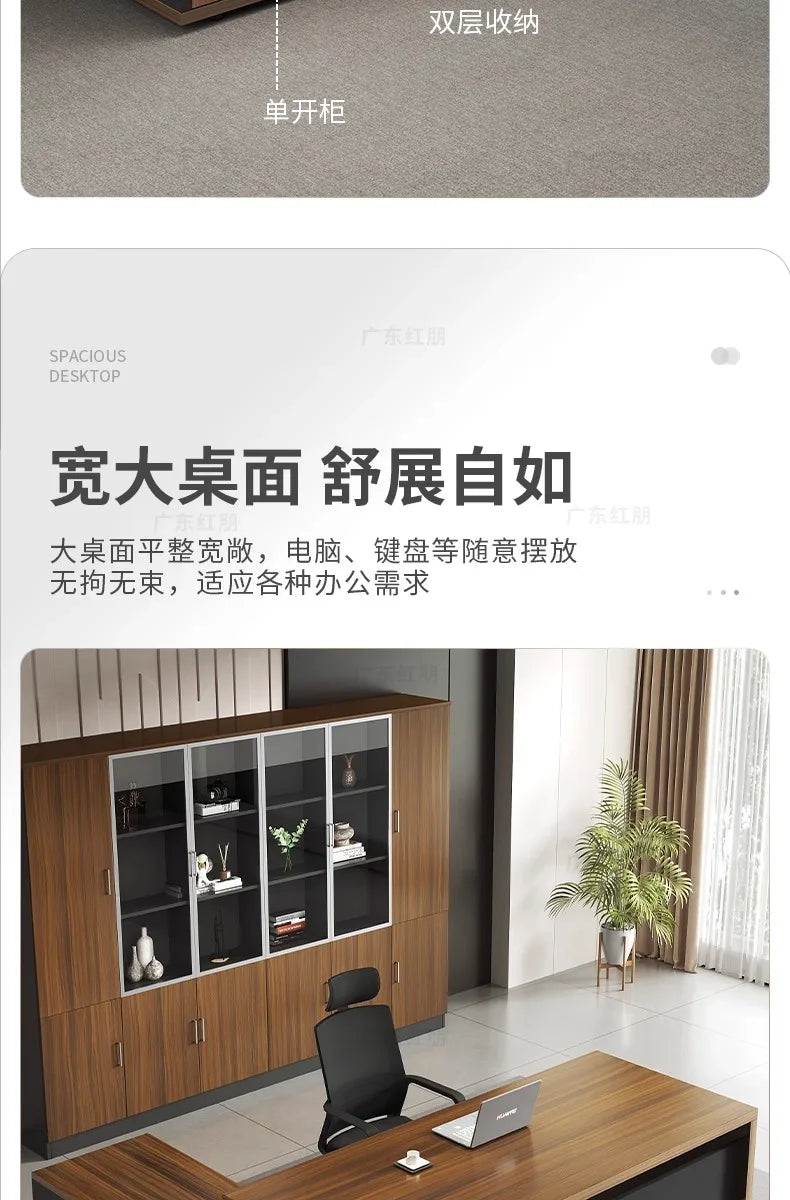 Irregular European Office Desk Lounge Creative Aesthetic Modern Designer Safe Office Desk Shelves Mesa Ordenador Home Furniture