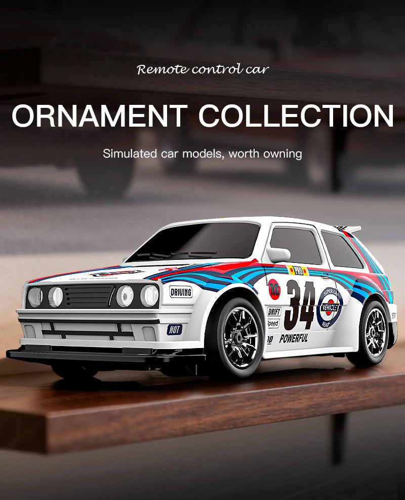 4WD RC Drift Car 1:43 Remote Control Cars Truck 4x4 Racing Drifting 2.4G Radio Mini Vehicle Model Toy Gift for Adults Kids Boys