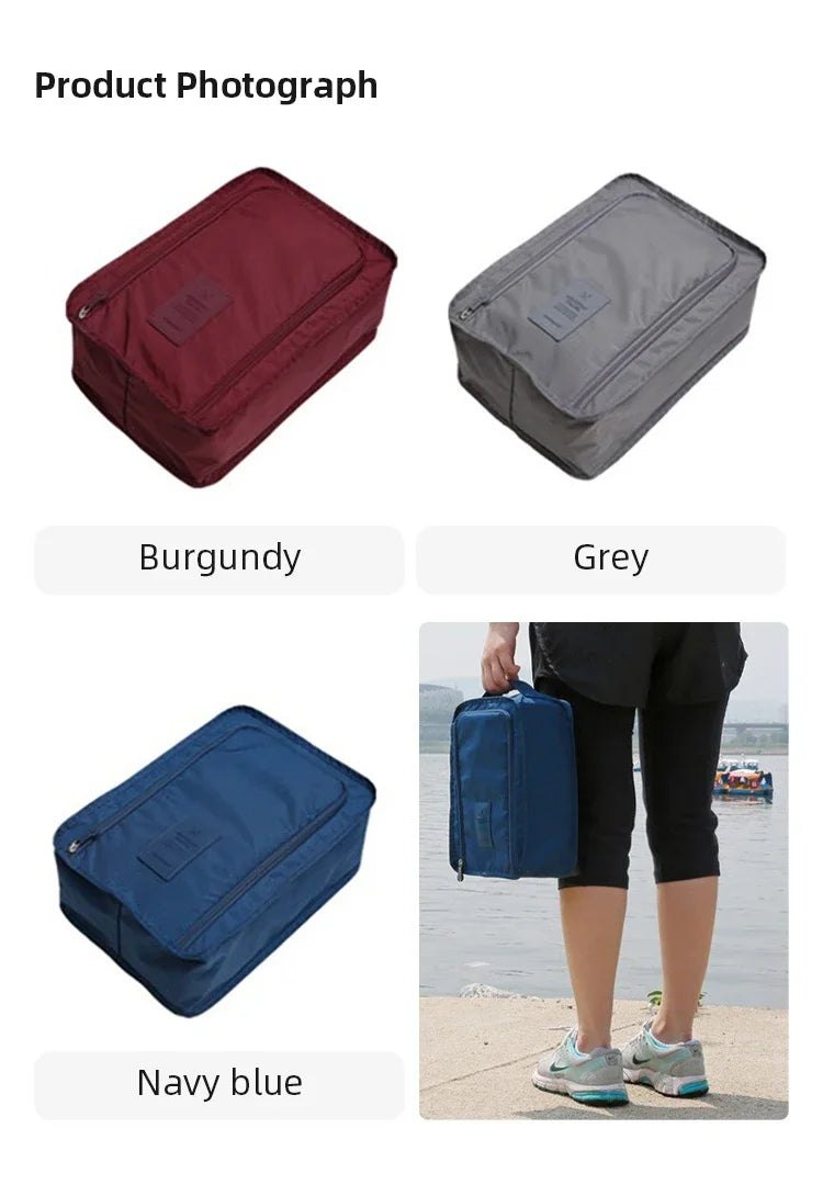 1/3PCs Portable Shoe Bags Travel Holds Multifunction Waterproof Folding Storage High Capacity Shoe Pouch Organizer