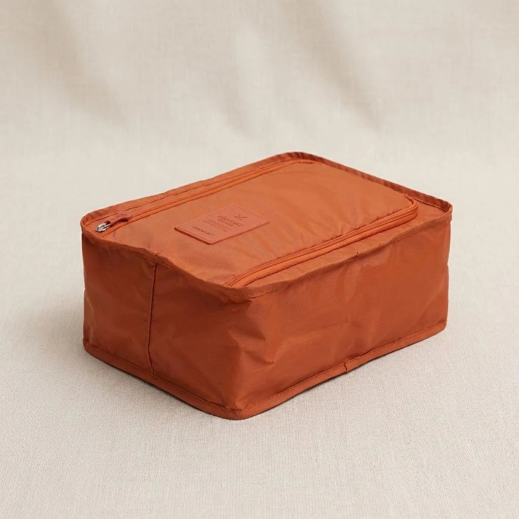 Portable Travel Shoe Organizer Bag Multifunctional Storage Pouch Home Shoe Storage Zip Lock Bag for Easy Sorting