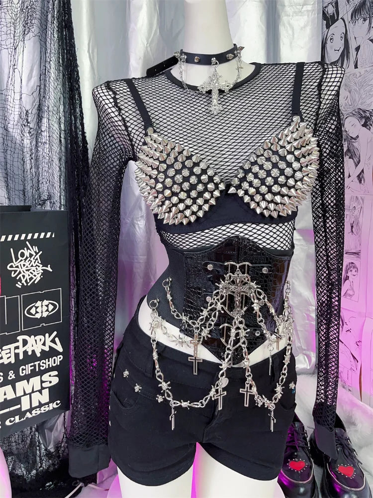 New Underwear Bras Newest Sexy Lingerie Women'S Rhinestone Cover Bra Top Silver Plunge Wire Free Bralete Fashion Sequined