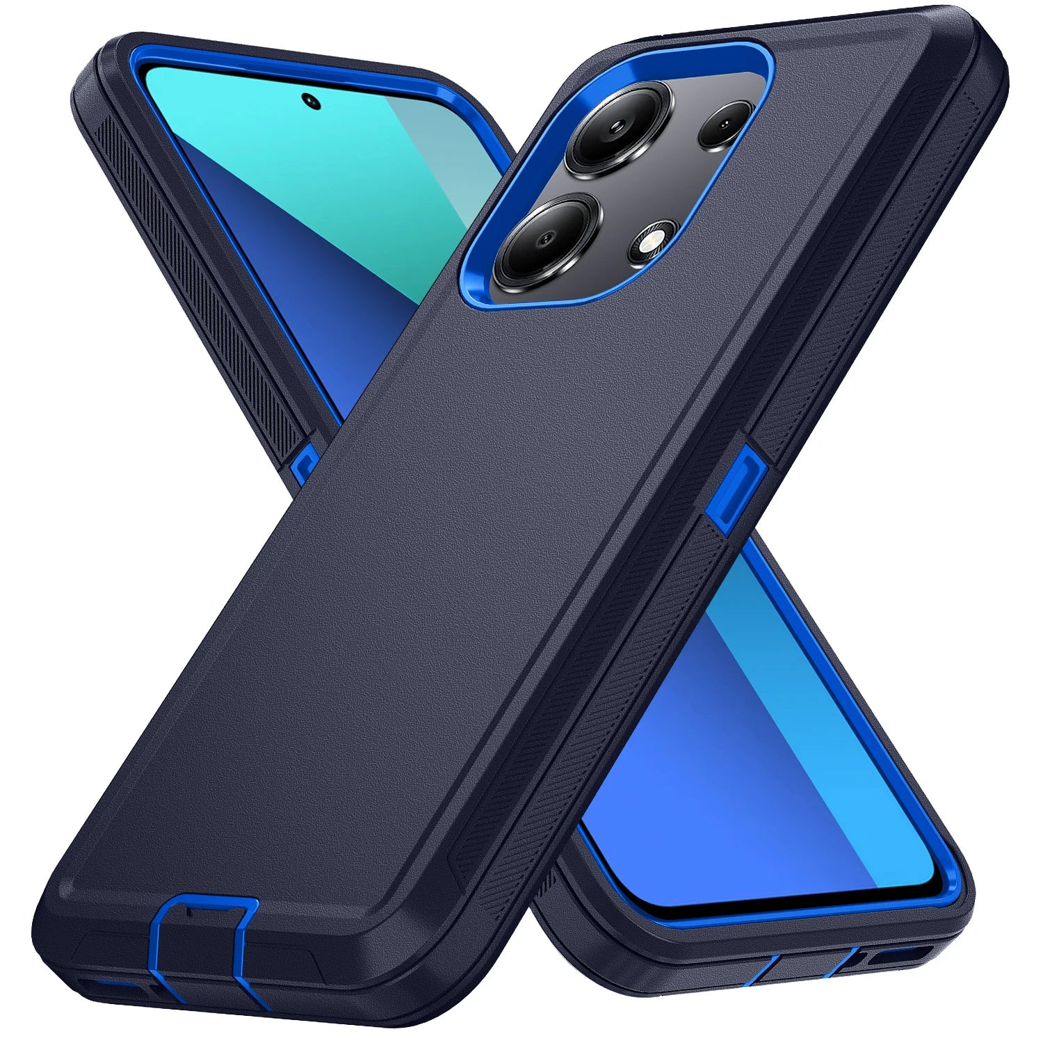 Armor Shockproof Dustproof Case For Xiaomi Poco M6 X6 Pro Redmi Note 12 Anti-Scratch Rugged Protective Cover For Redmi 12 4G