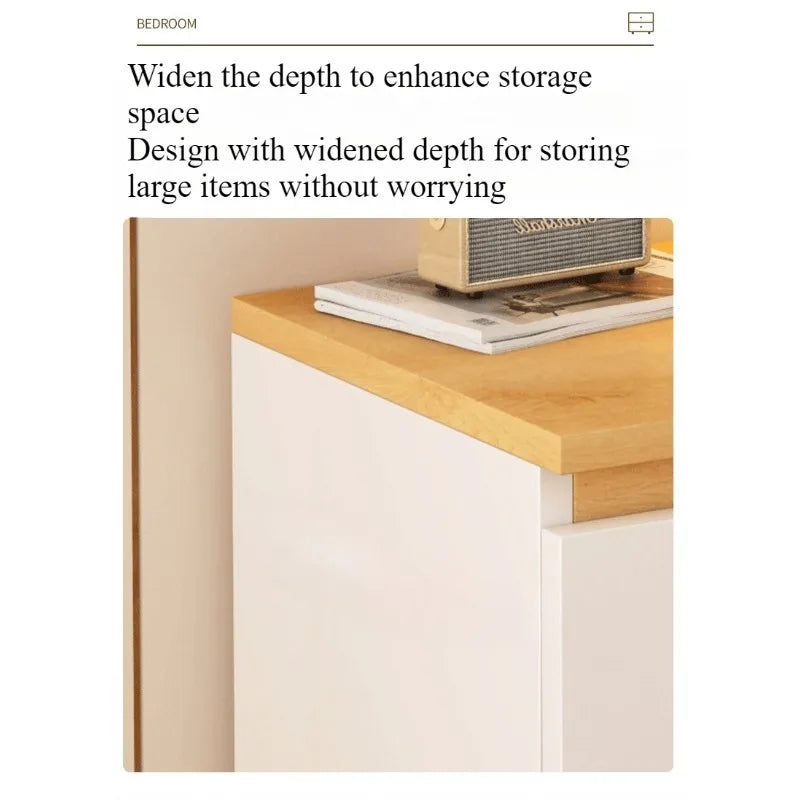 Bedside table Bedroom Home Modern simple bedroom Simple heightening Bedside small cabinet Storage drawer cabinet