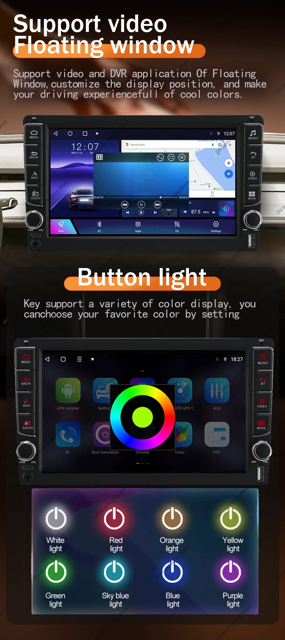 Android 16  For Kia RlO 2 2005 - 2011 2 Din Video Player Car Radio Multimedia Stereo Navigation Carplay AUTO Head Unit Audio  GP