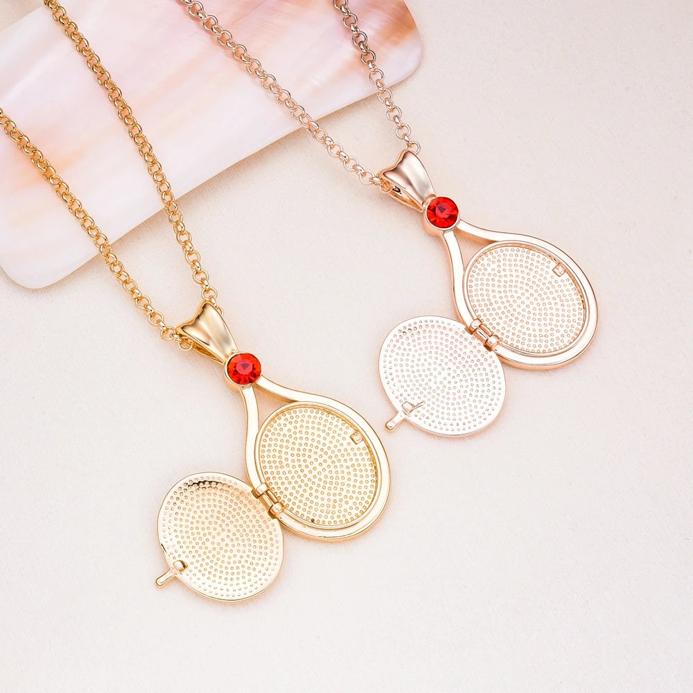 H2O Locket Pendant Necklace Mermaid Silver Color with Crystal Just Add Water Necklaces TV Movies Jewelry for Women Girls