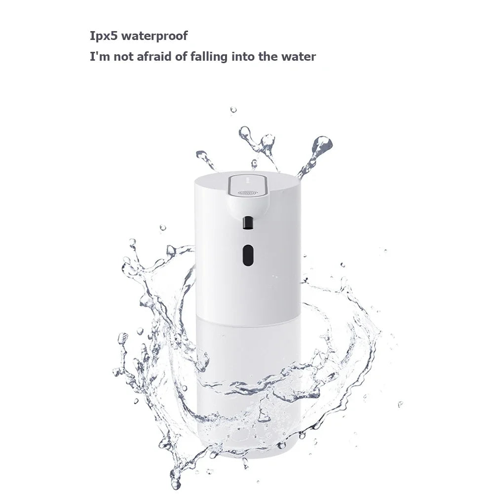 400ML Touchless Automatic Sensor Soap Dispenser Rechargeable Smart Infrared Sensor Liquid Foam Pump Hand Sanitizer