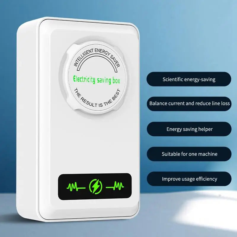 Household Electricity Saving Device 90V260V Power Saver Box Smart Energy Efficient Solution for Appliances US EU Plug
