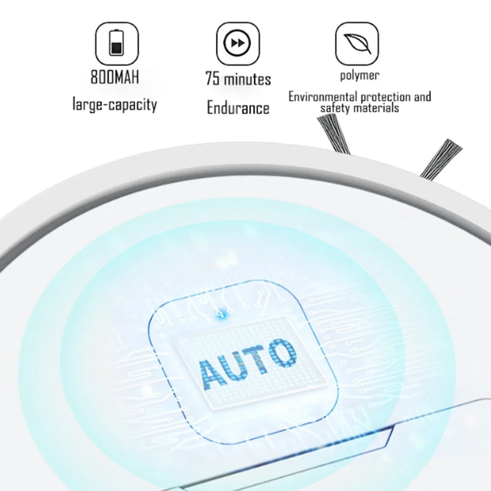 3-in-1 Smart Sweeping Robot Vacuum Cleaner Automatic Cleaning Sweeping Machine USB Rechargeable Mopping Cleaning Appliances New