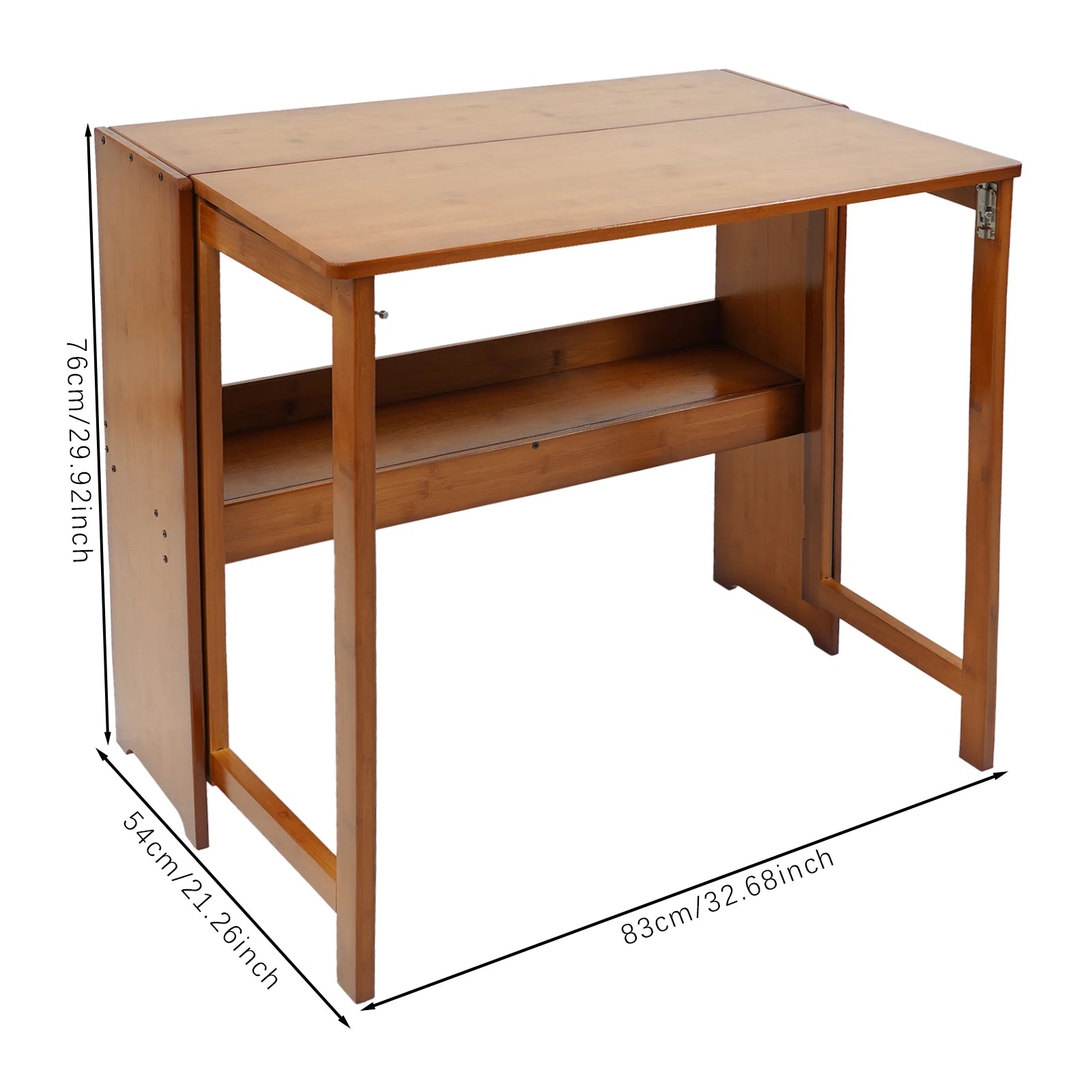 Multifunctional Home Folding Laptop Desk Office Furniture Household Desk with Storage Space Foldable Compact Desk