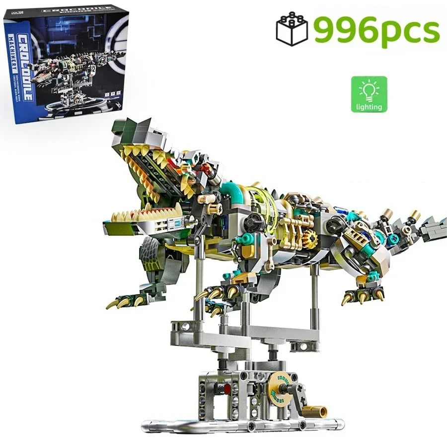 898PCS V8 Engine MOC Building Blocks Model Kit Creative Technical Assembly Educational STEM Desktop Collectible Gift for Kids