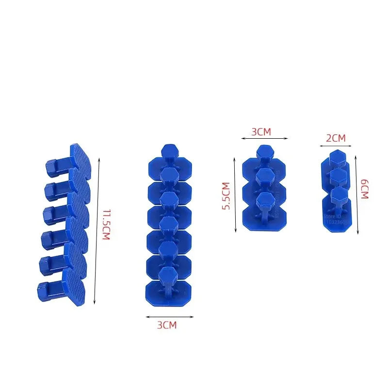 PWS Car Dent Repair Tools Puller Removal Kit Slide Hammer Reverse Hammer Tool Body Suction Cup Adhesive Blue Glue Tabs