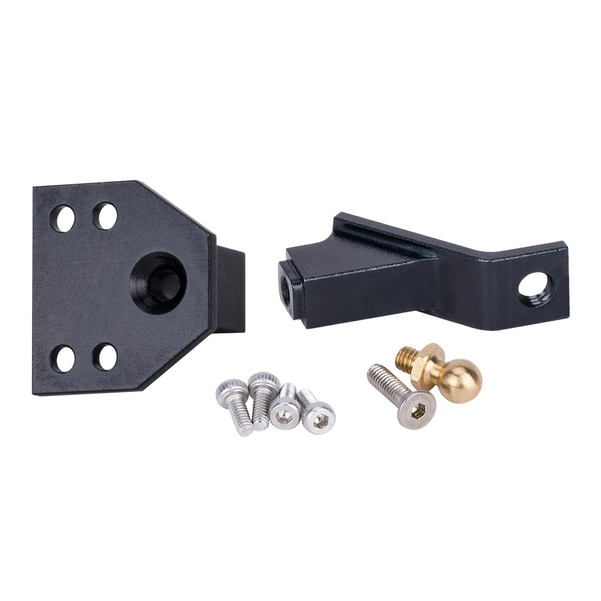1Pcs CNC Aluminum RC Trailer Hook Drop Hitch Receiver for 1/10 RC Crawler Car D90 Upgrade Parts