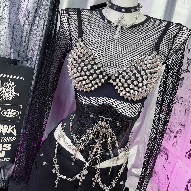New Underwear Bras Newest Sexy Lingerie Women'S Rhinestone Cover Bra Top Silver Plunge Wire Free Bralete Fashion Sequined