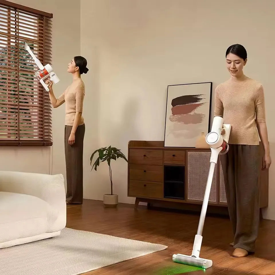 XIAOMI MIJIA Wireless Vacuum Cleaners 2 Dust Display Edition, 24kPa Suction, Maximum Battery Life 60 Min, Cordless Handheld Vacu