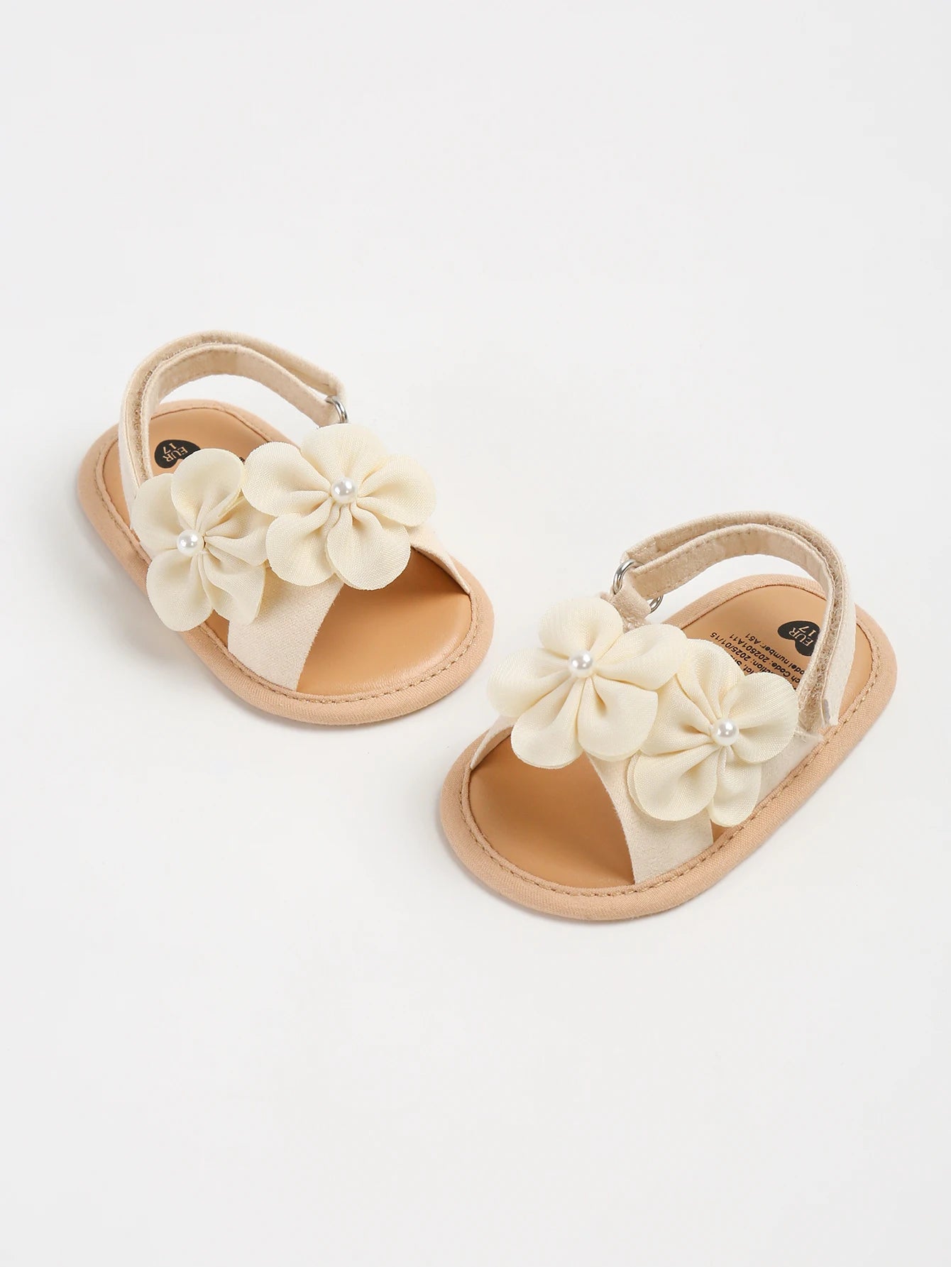 Baby Summer Sandals, PU Non-Slip Soles, Soft Flat Shoes for Infants, Suitable for Learning to Walk Indoors and Outdoors.