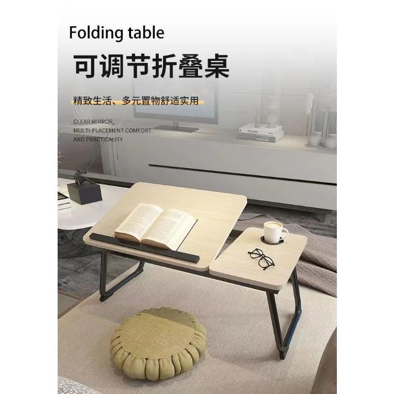 Bed foldable lifting computer desk small table notebook student dormitory lazy study table writing table desk