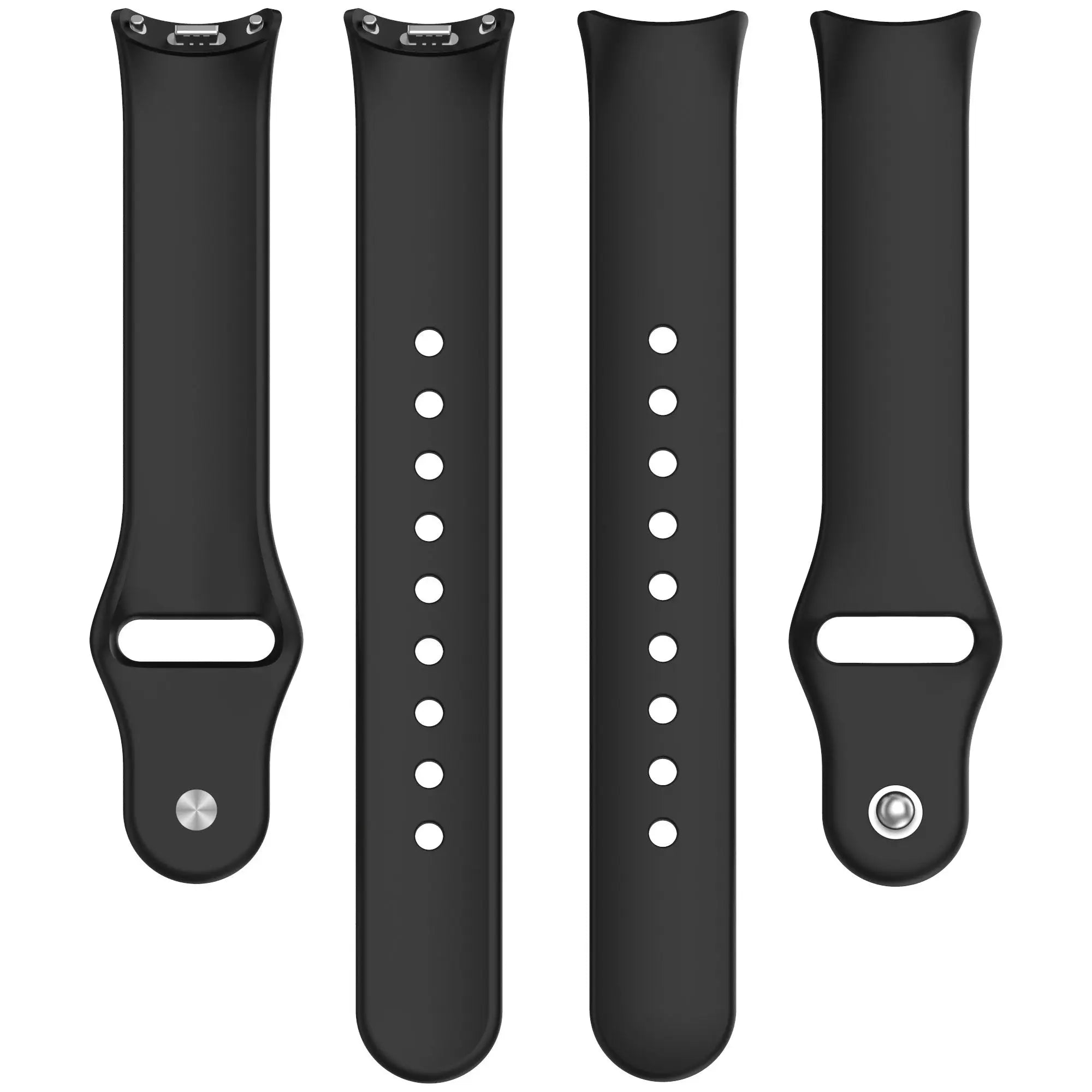 Silicone Watch Band for Xiaomi Mi Band 10 9 8 NFC Soft Waterproof Sport Straps Replacement Wristband for mi band 10 9 Smartwatch