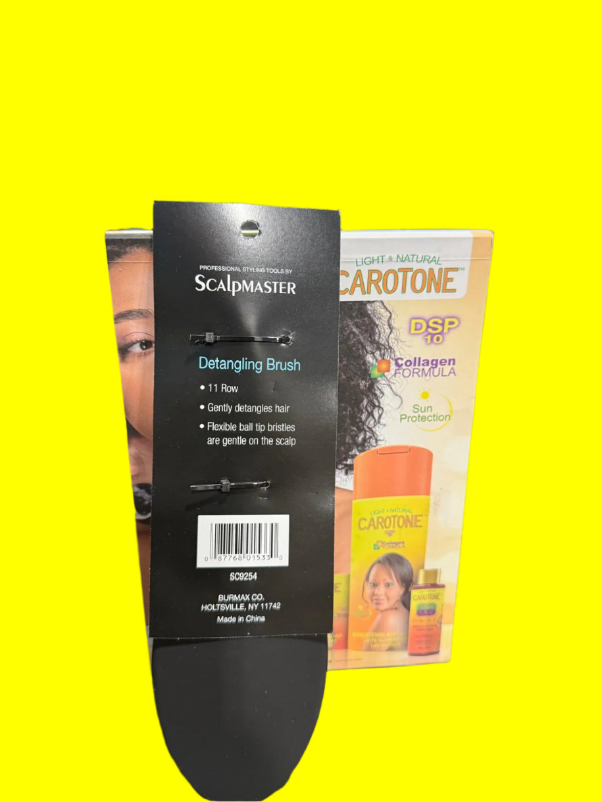 Scalpmaster Wet Or Dry Hair Detangling Brush Black - Premium Beauty Product