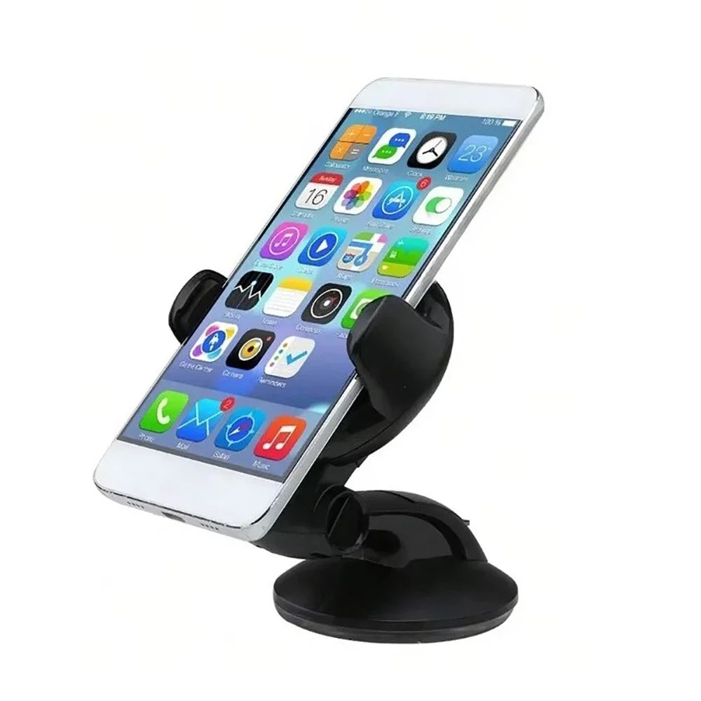 Universal Car Phone Holder 360° Rotation Dashboard Windshield Suction Mount Stand Support GPS Navigation Bracket For Smartphones