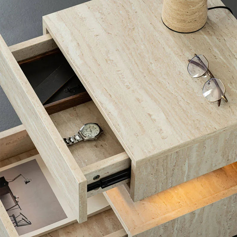 Bedroom With Drawers Bedside Table Quality Delicacy Tiny Cute Cream Style Nightstand Style Trendy Meubels Home Furniture