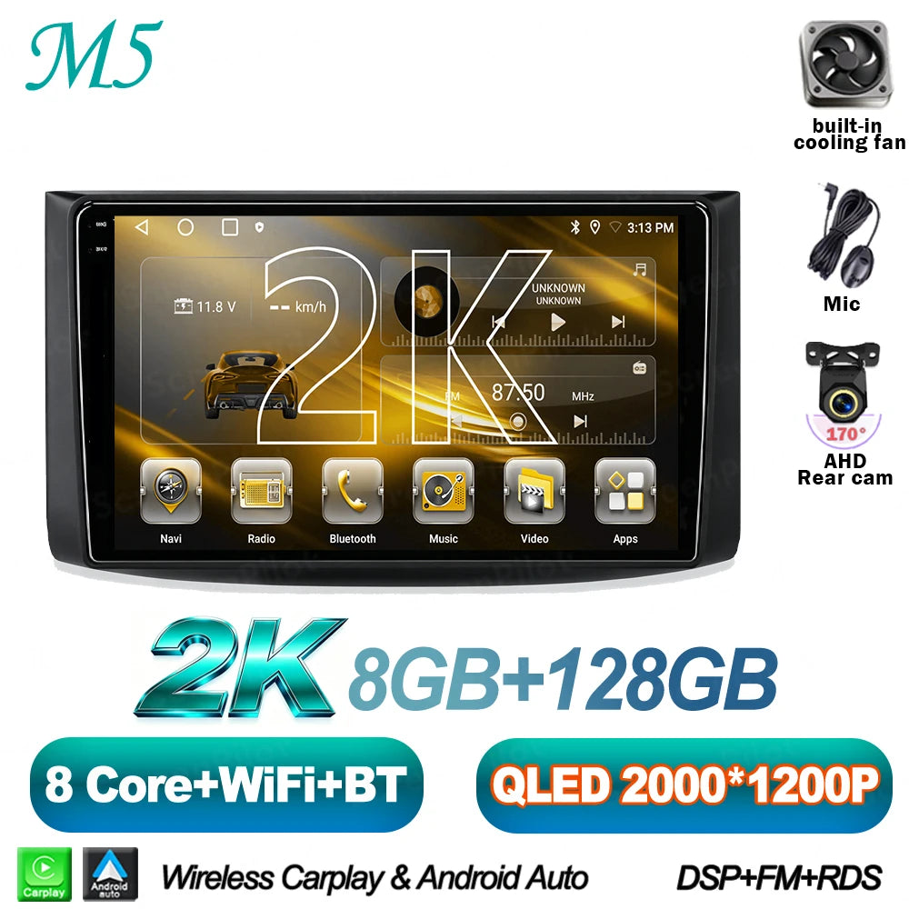Android 16 For Chevrolet Lova Captiva Gentra Aveo 2006-2012 Touch Screen Android Auto Mirror Link Stereo Head Unit Car Radio RDS