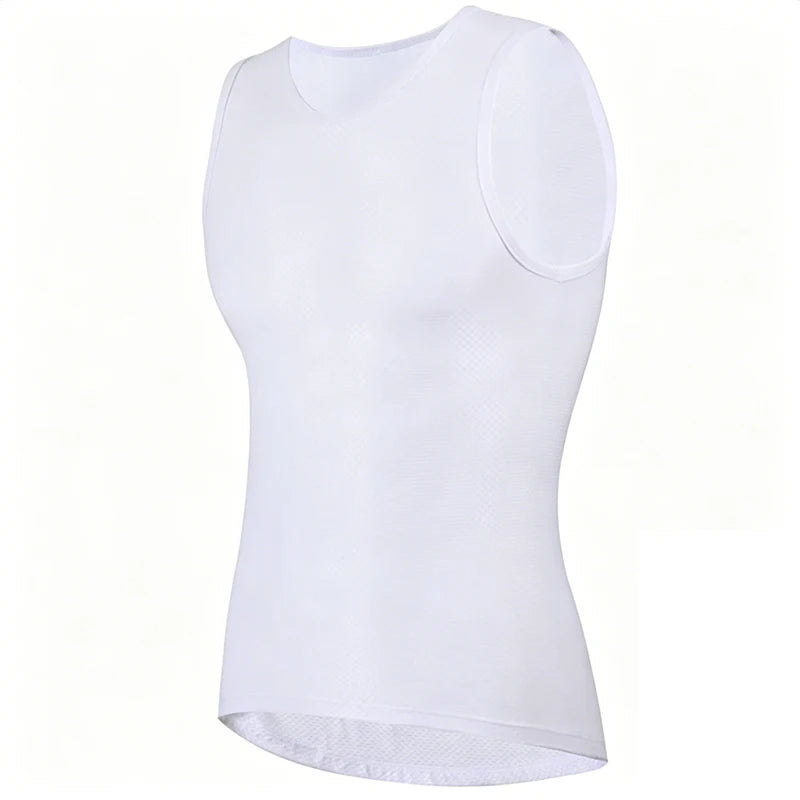 Cycling Underwear Men's Sleeveless Cycling Vest Cool Mesh Stretch Road Cycling Jersey camiseta mtb