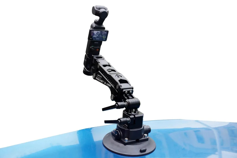 HONGTOO DJI Pocket 3 Car Mount Bracket Support Arm Z-axis Vibration Damper Shock Absorber Arm for DJI POCKET Osmo Gopro Camera