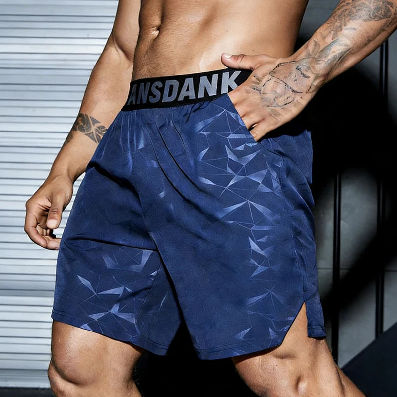 Men Running Shorts Summer Sportswear Male Football Clothing Gym Fitness Tracksuit Jogging Training Shorts Sport Short Pant Men