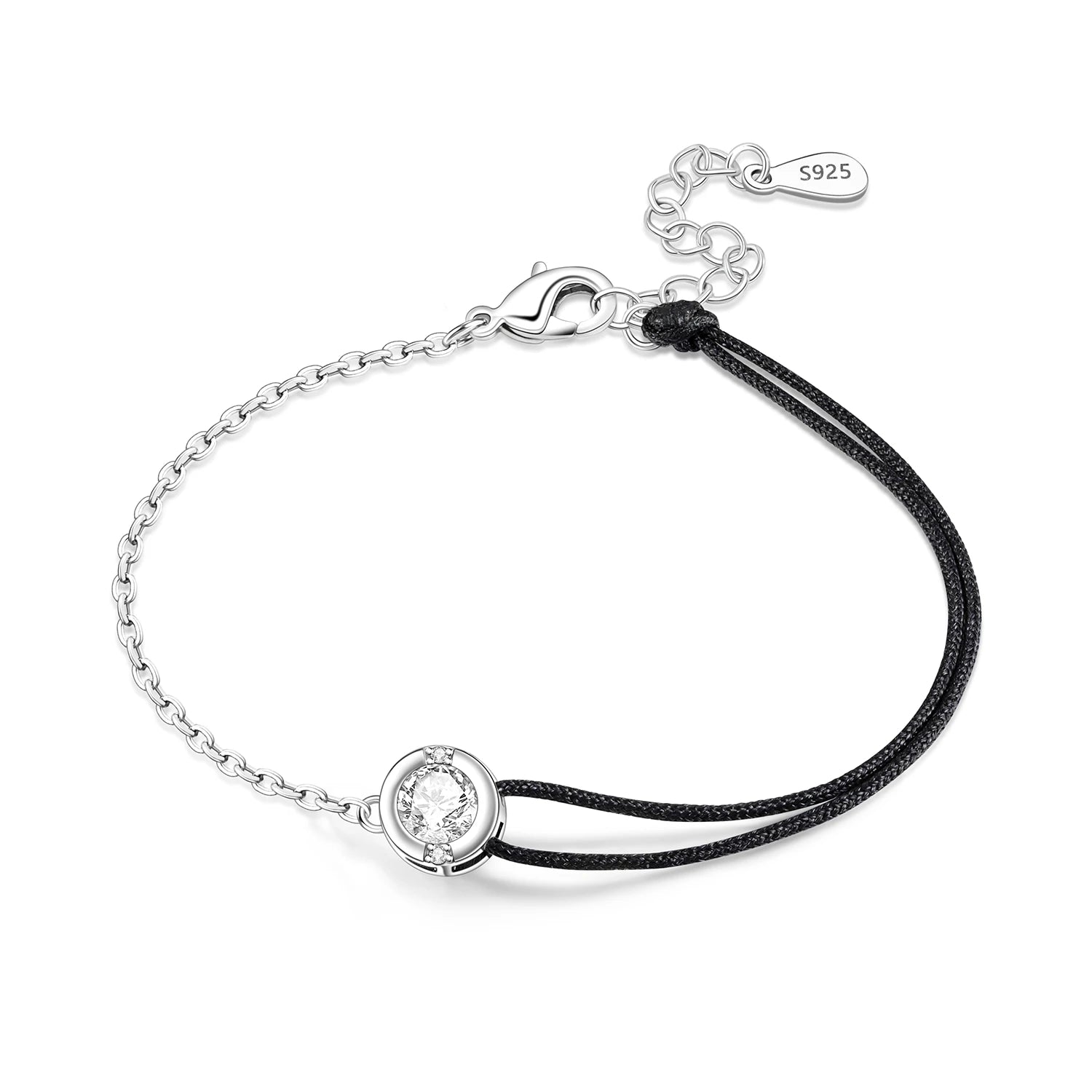 Original 925 Sterling Silver Zirconia Tennis Chain Bracelet for Women Adjustable Gold Color Hot Sale Ideal Birthday Party Gifts