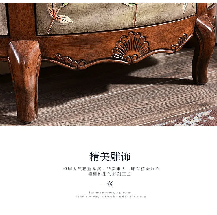 Bedroom With Drawers Living Room Cabinets Round Quality Delicacy Tiny Cute Display Cabinet Modern Nordic Szafka Home Furniture