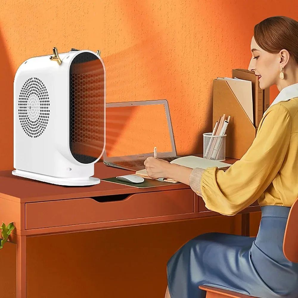 500W Portable Home Electric Heater with Intelligent Constant Temperature Fan-Winter Electric Heating Tool