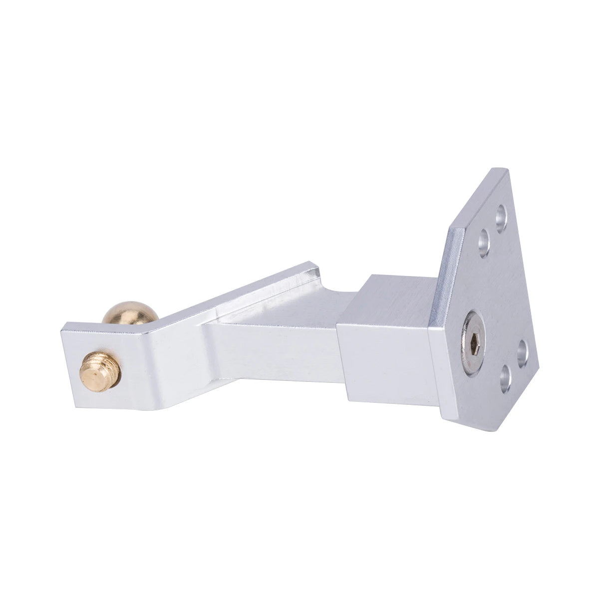 1Pcs CNC Aluminum RC Trailer Hook Drop Hitch Receiver for 1/10 RC Crawler Car D90 Upgrade Parts