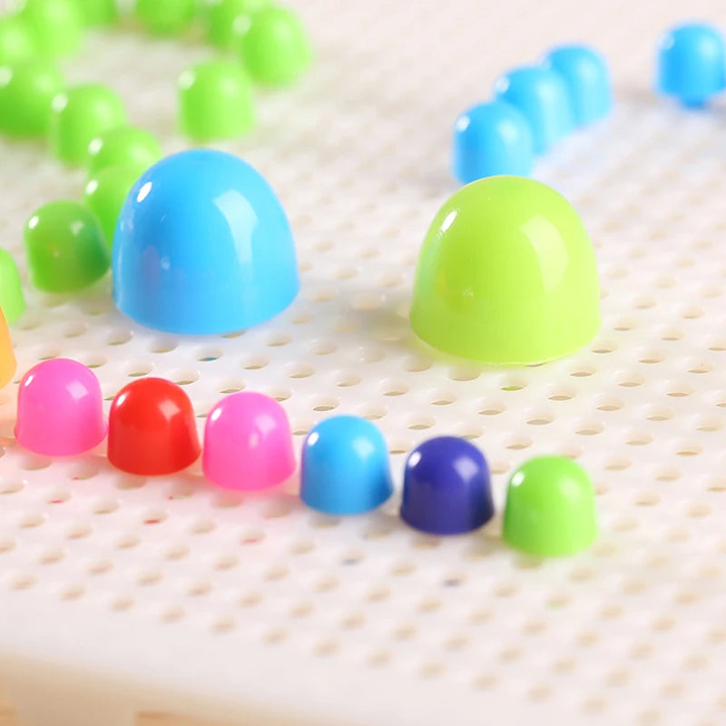 3D Puzzle Educational STEM Toys, Mushroom Grain Design Boxed Building Board Games for Kids Learning Activities