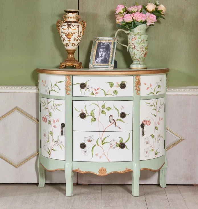 Bedroom With Drawers Living Room Cabinets Round Quality Delicacy Tiny Cute Display Cabinet Modern Nordic Szafka Home Furniture