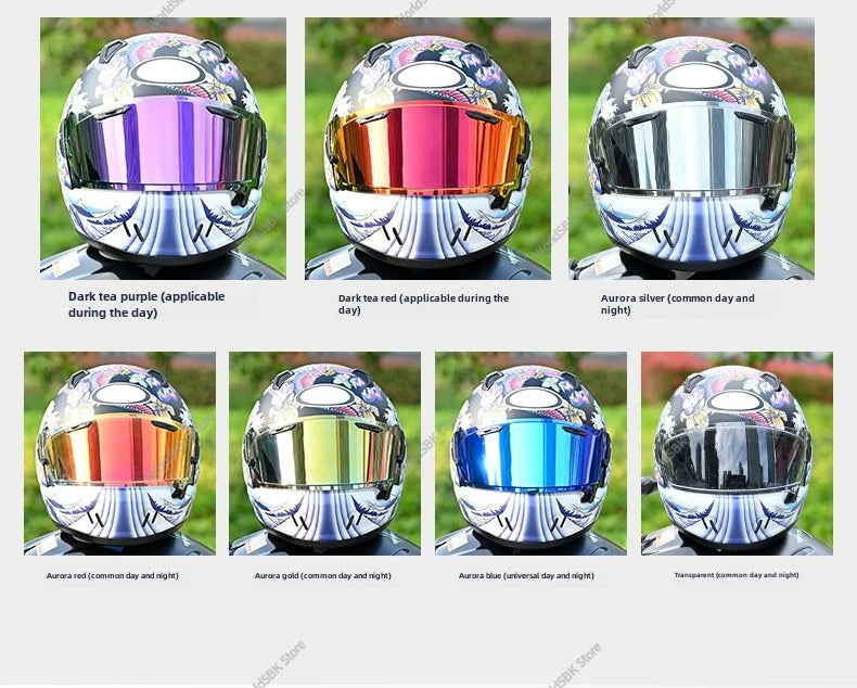 Motorcycle Helmet Visors For ARAI RX-7X RX-7V RX7X CORSAIR-X RX7V NEO XD VAS-V VECTOR-X DEFIANT-X QUANTUM-X SIGNET-X QV-PRO