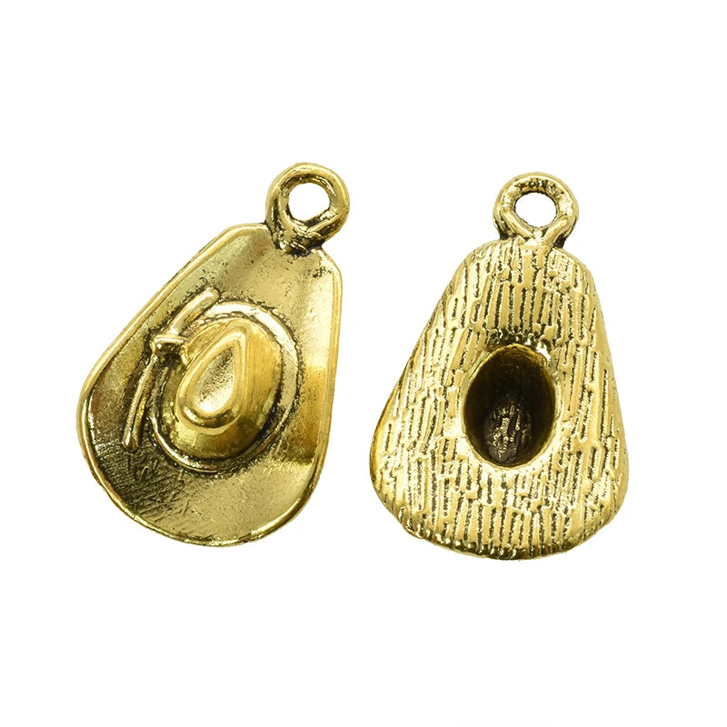 11pcs Mixed Antique Silver Western Cowboy Charms Alloy Boot Gun Hat Pendants For DIY Bracelet Earrings Necklace Jewelry Making