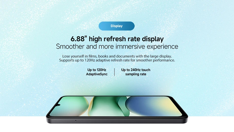 Redmi A5 Global Version UNISOC T7250 Processor 6.88" Large Screen Display Supports 15W Fast Charging 32MP Main Camera Xiaomi