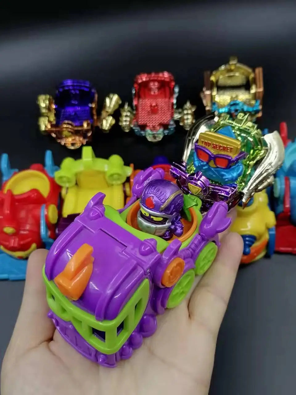 1Pcs Superzings Series 5 Car With 1Pcs Super Zings Superthings Action Figures Dolls Original Magicbox Toy Boys Birthday Gifts