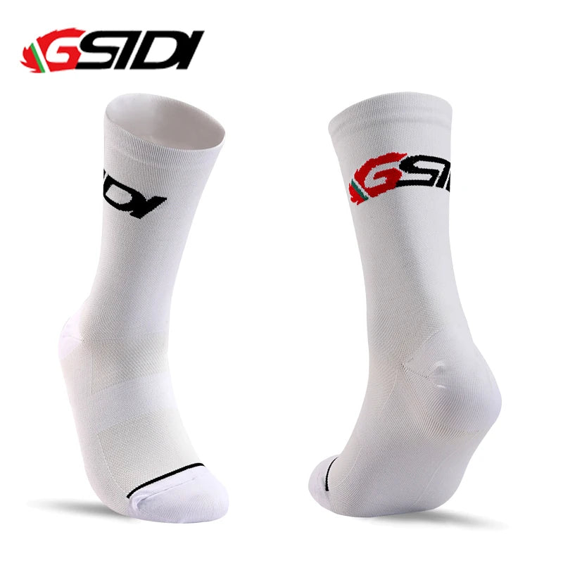 GSTDI New Cycling Socks High Quality Compression Men  Bike Outdoor Women Running Professional Sports Running