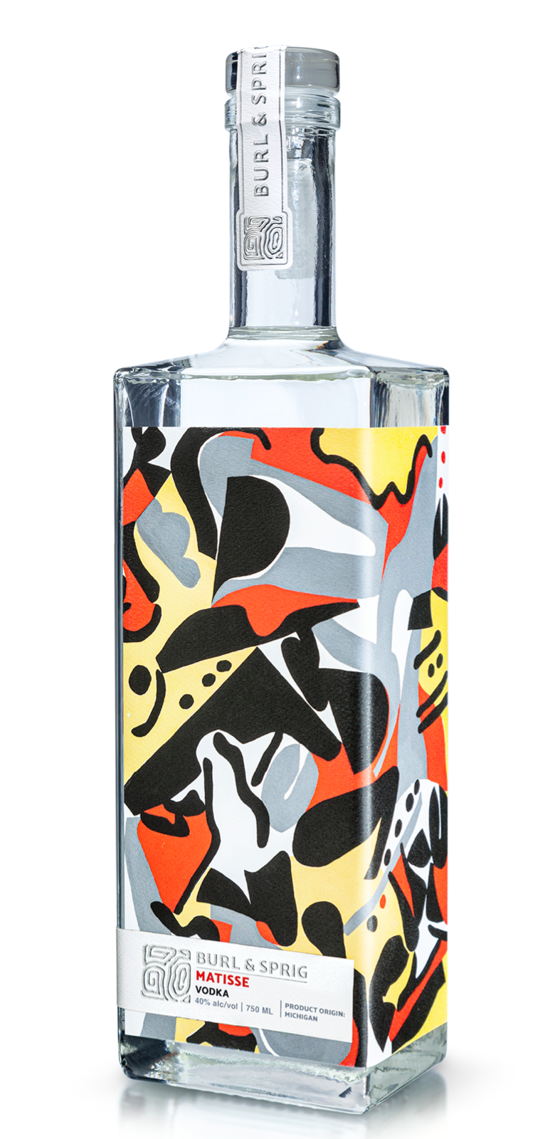 Burl & Sprig 'Matisse' Vodka, Michigan, USA (750ml)