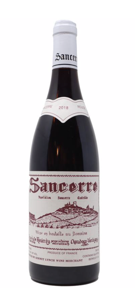 2018 Domaine Hippolyte Reverdy Sancerre Rouge, Loire, France (750ml)