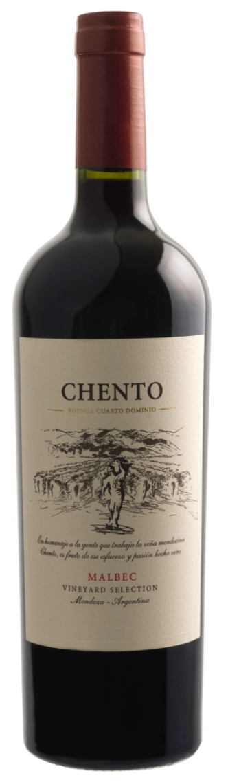 2024 Bodega Cuarto Dominio 'Chento' Vineyard Selection Malbec, Mendoza, Argentina (750ml)